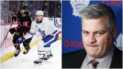 Tim Stutzle - Sheldon Keefe - Morgan Rielly - Maple Leafs Coach Calls Ottawa's Tim Stutzle 'Biggest Diver In The F--king NHL' In Fun Lip-Reading Exercise - foxnews.com - Canada