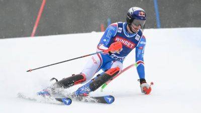 Henrik Kristoffersen - International - Heavy rain wipes out World Cup slalom after 31 starters with Olympic champ Noel leading - cbc.ca - France - Usa - Norway - Austria - Bulgaria