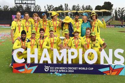 Australia trip up favourites India to win first Under-19 World Cup title in 14 years