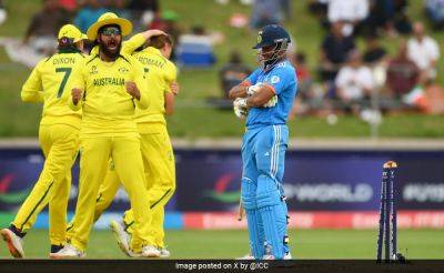 "Why Always Australia...": Internet Reacts To India's U-19 WC Heartbreak - sports.ndtv.com - Australia - India