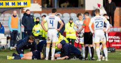 St Johnstone - Liam Gordon - Tony Docherty claims Michael Mellon's LIFE was risked by Liam Gordon challenge as Dundee boss demands explanation - dailyrecord.co.uk - Scotland