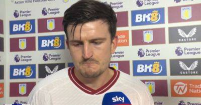 Aston Villa - Harry Maguire - Scott Mactominay - Diogo Dalot - Rasmus Hojlund - Harry Maguire names two traits Manchester United showed to win against Aston Villa - manchestereveningnews.co.uk