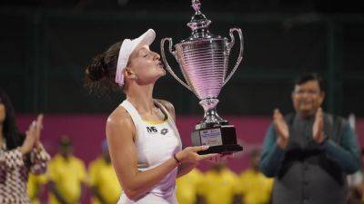 Darja Semenistaja Wins Singles Title At Mumbai Open Tennis Championships