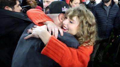 Travis Kelce - Super Bowl 2024 - Taylor Swift in attendance at 49ers-Chiefs - ESPN - espn.com - San Francisco - county Taylor - county Swift