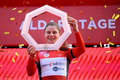 Lotte Kopecky secures UAE Tour Women crown as Amber Kraak wins final stage