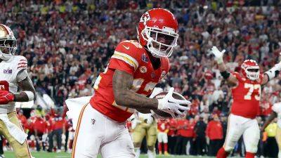 Chiefs' Mecole Hardman admits he 'blacked out' during touchdown to win Super Bowl LVIII