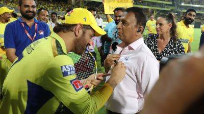 "His Batting Slight Copy Of MS Dhoni": Sunil Gavaskar's Praise For IPL Star. Not Indian