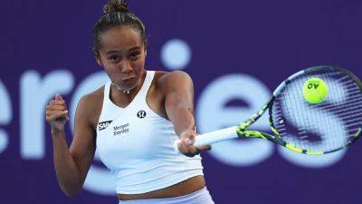 Leylah Fernandez posts upset win over 12th-seeded Liudmila Samsonova at Qatar Open
