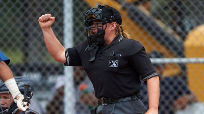 Jen Pawol one call away from being first woman MLB umpire - ESPN