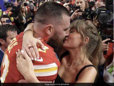 Watch: Taylor Swift Celebrates Chiefs' Super Bowl Triumph With Boyfriend Travis Kelce