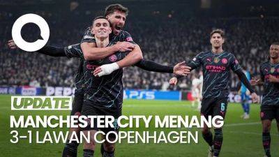 Kevin De-Bruyne - Man City Pulang dengan Kemenangan dari Markas Copenhagen - sport.detik.com