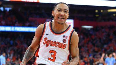 Syracuse stuns No. 7 UNC behind Judah Mintz's 25 points - ESPN - espn.com - state North Carolina