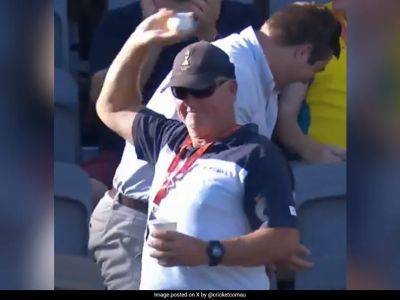Watch: "Didn't Spill A Drop", With Glass In Hand, Fan Pulls Off Stunning Catch