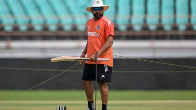 Rohit Sharma - Rajat Patidar - Rohit Sharma Dismissed Twice In Nets As Local Bowler Uproots Middle Stump: Report - sports.ndtv.com - India