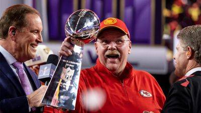 Andy Reid's third Super Bowl victory puts him among the greats