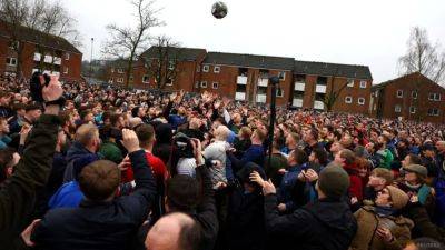 Williams - For England's Ashbourne, Shrovetide football is 'in our blood' - channelnewsasia.com - Britain