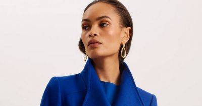 Ted Baker's 'sumptuous' cashmere coat in 7 colours that's perfect for spring weather slashed to £164 from £329 in flash sale - manchestereveningnews.co.uk - county Baker