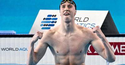 Daniel Wiffen becomes Ireland's first swimming world champion after historic win