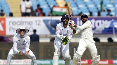 Rohit and Jadeja steady India after top order wobble