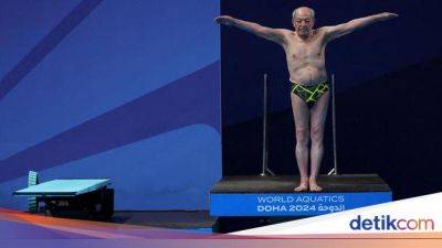 Aksi Gokil Kakek 100 Tahun di Kejuaraan Akuatik Dunia - sport.detik.com - Qatar - Iran