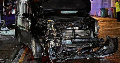 Heywood crash LIVE: Police at scene after 'car hits taxi' with one in hospital - updates - manchestereveningnews.co.uk