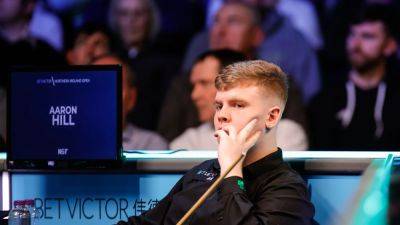 Aaron Hill bows out in Wales as Mark Allen reaches quarter-finals