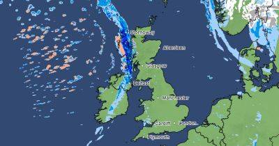 Met Office weather maps show when wall of rain will hit UK this weekend - manchestereveningnews.co.uk - Britain