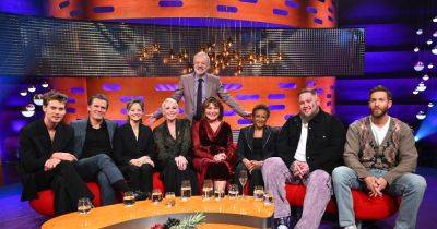 Lorraine Kelly - Who is on The Graham Norton show tonight - Friday, February 16 - manchestereveningnews.co.uk - Scotland - Usa - county Graham - county Butler