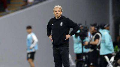 KFA dismiss South Korea coach Klinsmann after Asian Cup disappointment