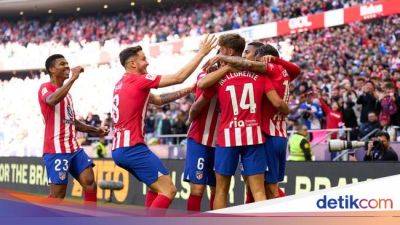 Atletico Madrid Vs Las Palmas: Los Colchoneros Pesta 5 Gol