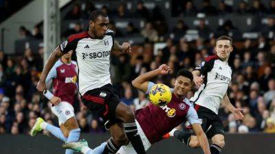 Emiliano Martinez - Ollie Watkins - Tottenham Hotspur - Clement Lenglet - Watkins double downs Fulham to send Villa into top four - channelnewsasia.com