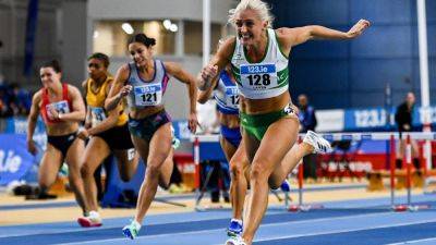 Sarah Lavin - Lavin stars on first day of National Indoor Championships - rte.ie - Ireland