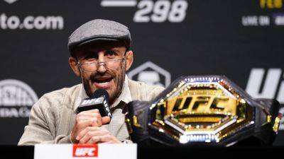 UFC 298: Can Alexander Volkanovski beat Ilia Topuria and Father Time? - ESPN