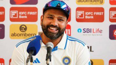Rohit Sharma - Rohit Sharma's "You Stay Calm" Dig At England's Bazball After Rajkot Test Hammering - sports.ndtv.com - India