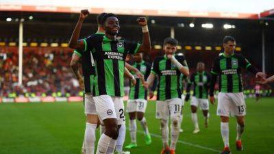 Brighton ease to 5-0 win at 10-man Sheffield United