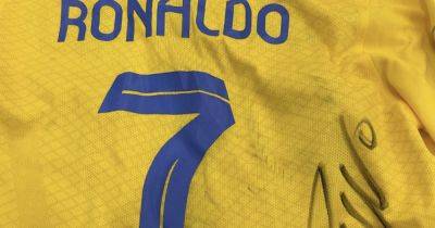 Lionel Messi - Cristiano Ronaldo - Fashion Sakala gets the ultimate Ronaldo accolade as former Rangers star nabs his 'idol's shirt - dailyrecord.co.uk - Portugal - Saudi Arabia - Instagram