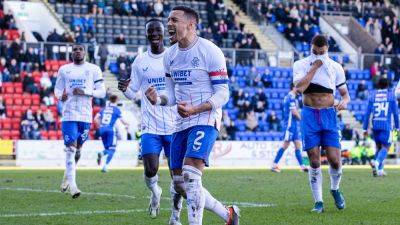 Tavernier on the double as Rangers move ahead of Celtic