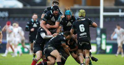 Ospreys win with stunning last-second drop goal amid wild scenes
