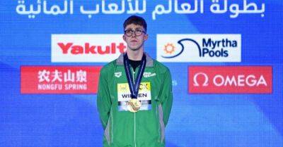 Wiffen takes gold again to round out successful Doha campaign