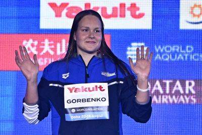 Swimmer Anastasia Gorbenko Mocked In Qatar For Supporting Israel