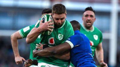 Andy Farrell - Iain Henderson - Garry Ringrose - Hugo Keenan - Tom Ahern - Ireland lock Iain Henderson emerges as injury doubt for Wales match but Hugo Keenan still in contention - rte.ie - France - Italy - Ireland
