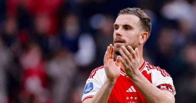 Jordan Henderson made Ajax captain but suffers late blow in fourth game since Al-Ettifaq exit