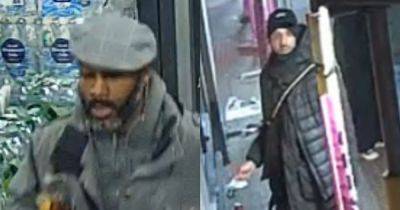 CCTV appeal after strangers snatch man's bank card then withdraw hundreds in cash