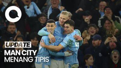 Erling Haaland - Gol Tunggal Haaland Bawa Man City Kalahkan Brentford 1-0 - sport.detik.com