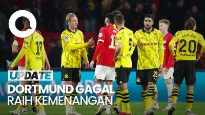 PSV Tahan Imbang Dortmund 1-1 di 16 Besar Liga Champions - sport.detik.com