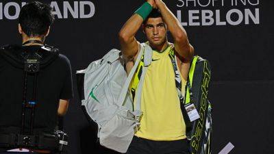 Ankle Injury Forces Carlos Alcaraz Out In First Round Of ATP Rio Open