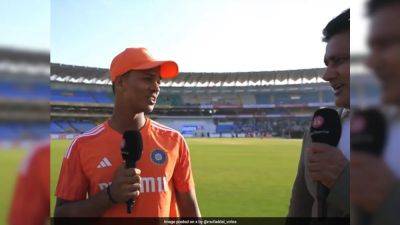 Anil Kumble - Yashasvi Jaiswal - "Go Tell The Skipper": In Anil Kumble's Chat With Yashasvi Jaiswal, A Message For Rohit Sharma - sports.ndtv.com - India