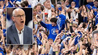 Dan Hurley - UConn's Dan Hurley gets into heated confrontation with Creighton fans after upset loss - foxnews.com - state Nebraska