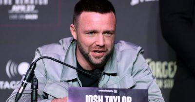 Josh Taylor - Jack Catterall - Josh Taylor wants to 'put middle finger up' to doubters in heated Jack Catterall rematch - manchestereveningnews.co.uk