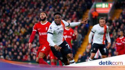 Liverpool Vs Luton: Si Merah Tertinggal 0-1 di Babak I